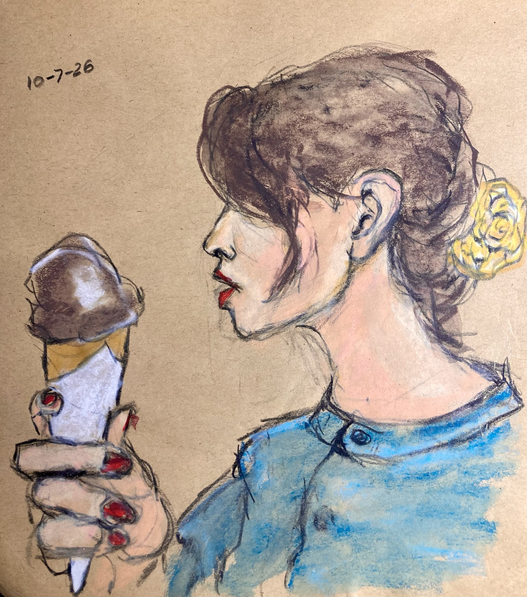 Boxing Tumblr Sketchbook(Ice Cream) – Boxer Sweeney
