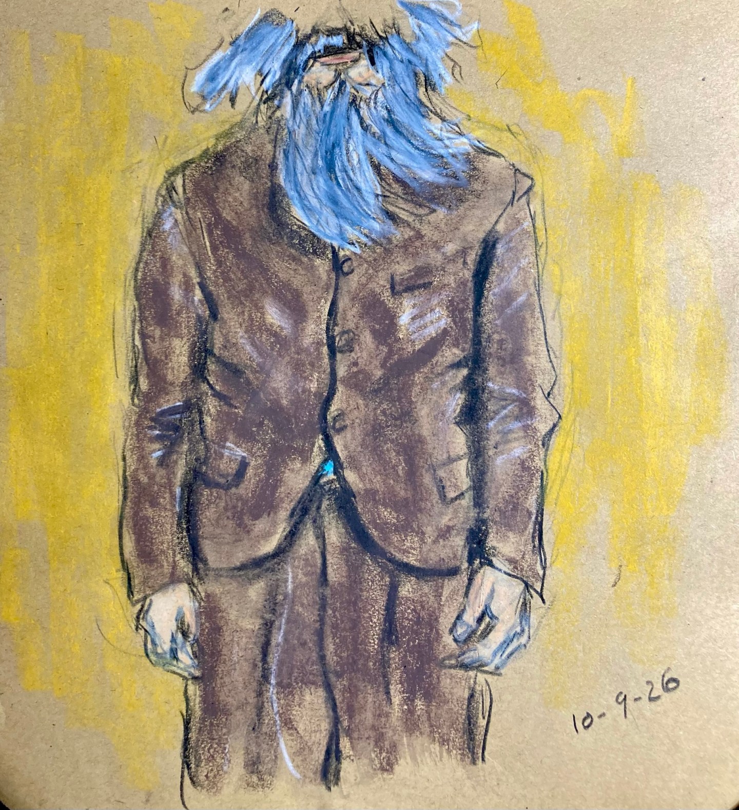 Boxing Tumblr Sketchbook(Suit) – Boxer Sweeney